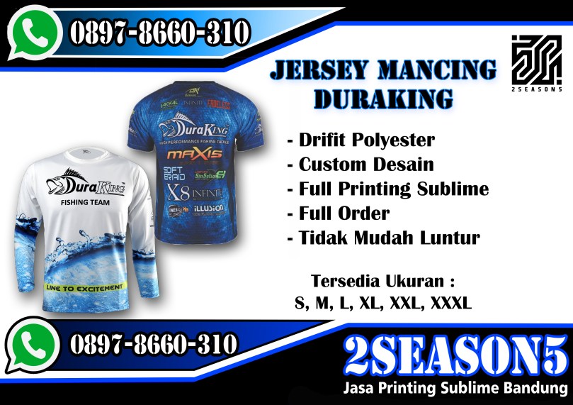 WA 0897-8660-310 | Jersey Mancing Duraking