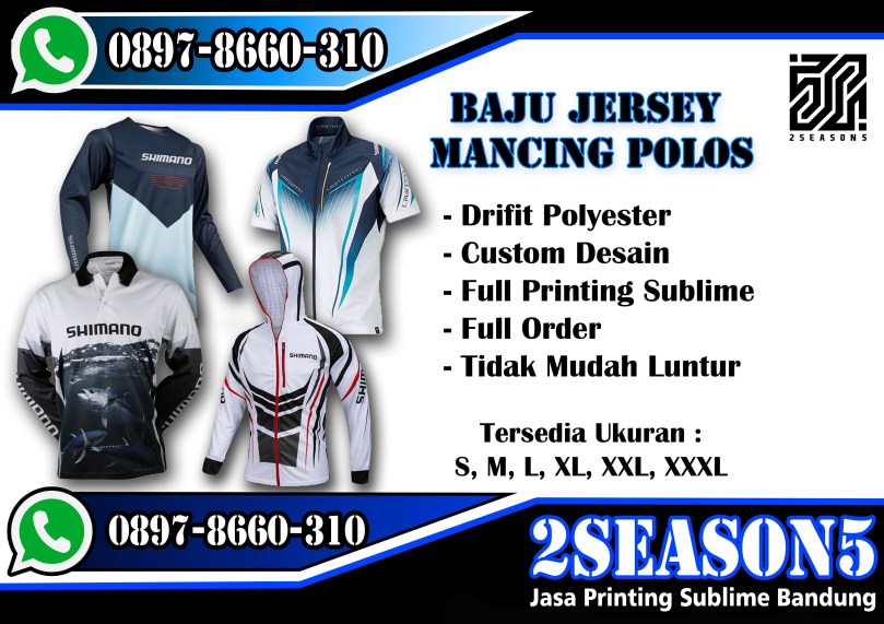 WA 0897-8660-310 | Jersey Mancing Shimano